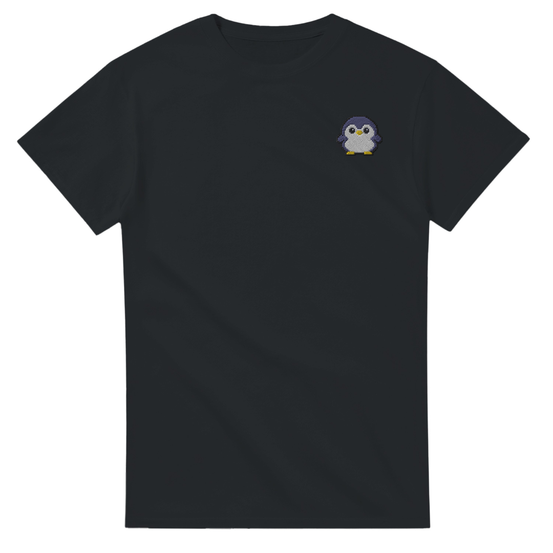 Cute Pinguin Patch - Heavyweight T-Shirt - HangoverSociety