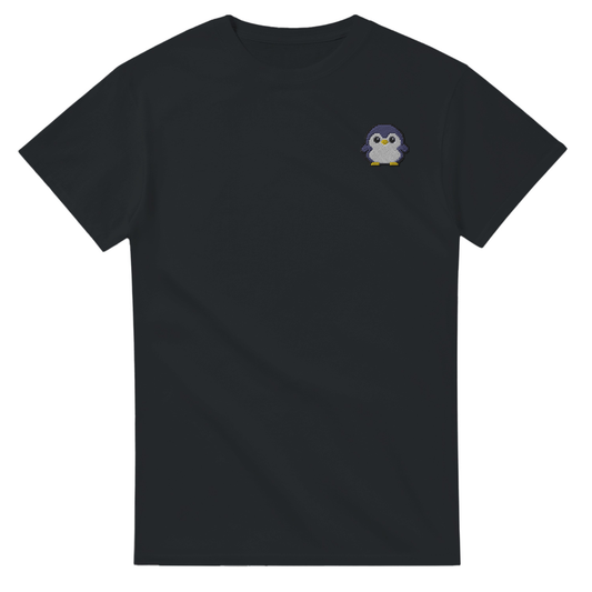 Cute Pinguin Patch - Heavyweight T-Shirt - HangoverSociety